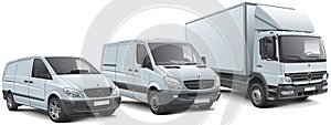 European commercial vehicles lineup