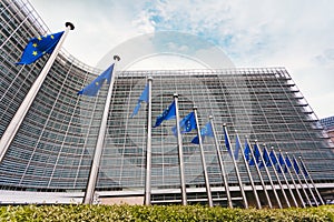 European Commission headquarters in Brussels, Belgium .