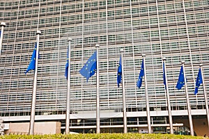 European Commission headquarters in Brussels, Belgium .