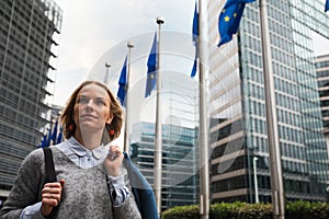 European Commission headquarters in Brussels, Belgium .