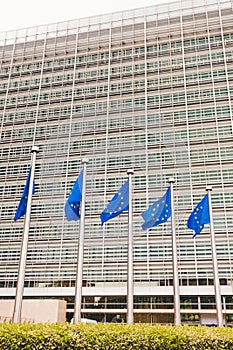 European Commission headquarters in Brussels, Belgium .