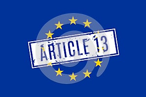 The european copyright directive illustration