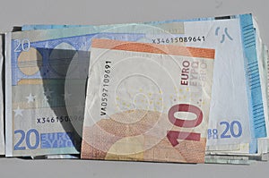 European economy euro currency in danish capital Copenhagen