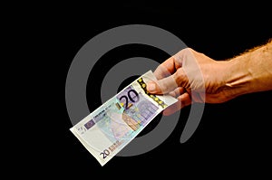 European Euro Money Banknote