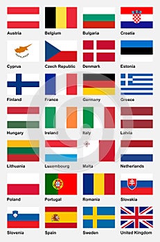 European flags - Part 1