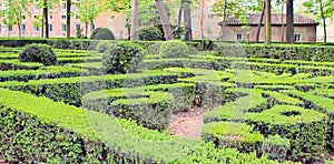 European formal garden