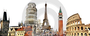 European landmarks photo