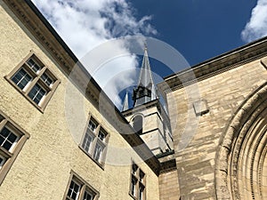 European Luxembourg. Capital city, beautiful street photography