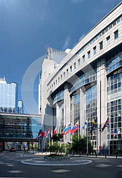 European Parliament in Brussels, Belgium