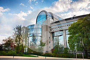 European Parliament in Brussels, Belgium