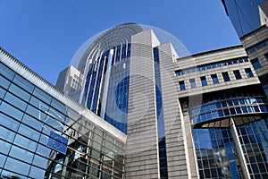 European parliament building