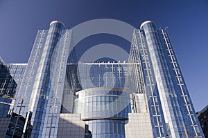 European Parliament building in Brussels