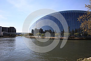 European Parliament Building in Strasbourg