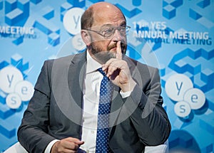 European Parliament President Martin Schulz