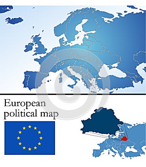 European political map