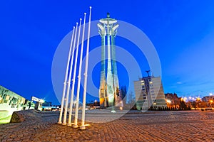 European Solidarity square in Gdansk