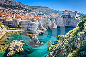 European summer resort in Croatia, Dubrovnik.