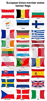 European Union countries flags