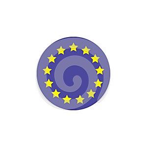 European union flag icon