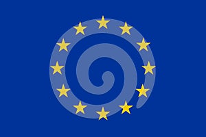 European Union Flag Standard photo