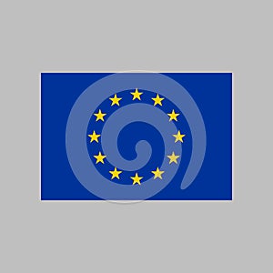 European Union flag vector illustration in high quality for ui and ux, website or mobile application