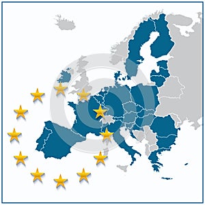 European Union map