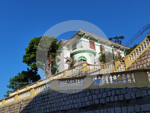 European Villa Macau Colonial Architecture Heritage Macao Art Nouveau Guia Hill Estrada da VitÃÂ³ria Mansion Good Shepherd Sisters photo