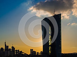 EuropÃ¤ische Zentralbank, European Central Bank Headquarters, Fr