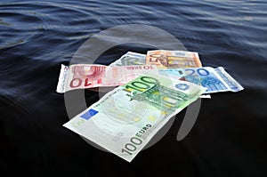 Euros sinking