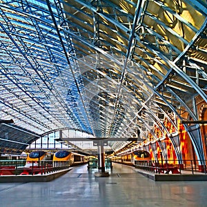 Eurostar Station St Pancras London