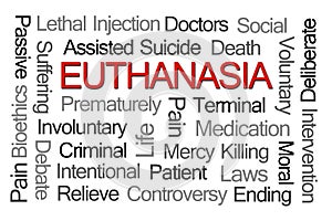 Euthanasia Word Cloud photo