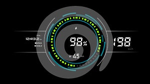 EV Car panel dashboard 003