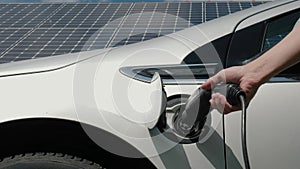 EV car solar panels