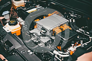 EV engine car motor under hood electric vehicle high power and environmentally Friendly Zero Emission