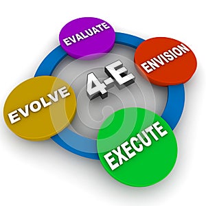 Evaluate envision execute evolve