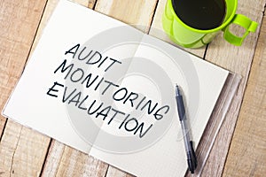 Evaluation, Business Audit Monitoring Motivational Words Quotes