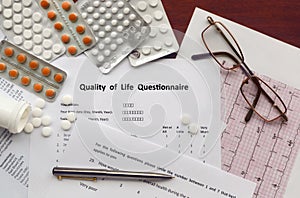 Evaluation of quality of life