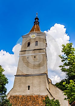 The Evangelical church in Rasnov, Transylvania, Romania