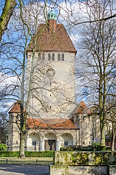 Evangelical Church in Tegel, Berlin, Germany