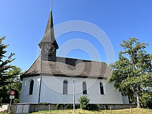 Evangelical Reformed Church in Unterdorf or Evangelisch-reformierte Kirche Unterdorf - Zurich or Zuerich photo