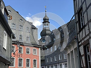 Evangelische Stadtkirche and Monumental house das Rotes Haus