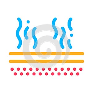 Evaporation Icon Vector Outline Illustration