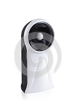 Evaporative air cooler fan