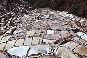 Evaporative pond, Salineras, Peru