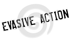 Evasive Action rubber stamp photo