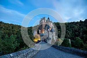 Ghostly Eltz Castle photo