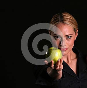 Eve hands YOU an Apple