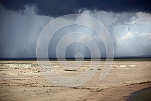 The eve of rainstorm