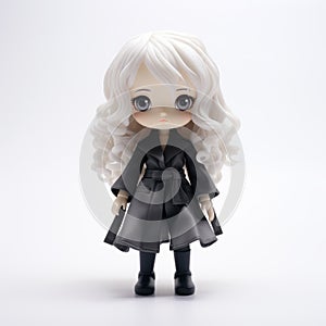 Evelyn: A Stylish Vinyl Toy With Chaotic Academia Vibes