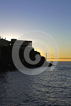 An evening at Alcatraz